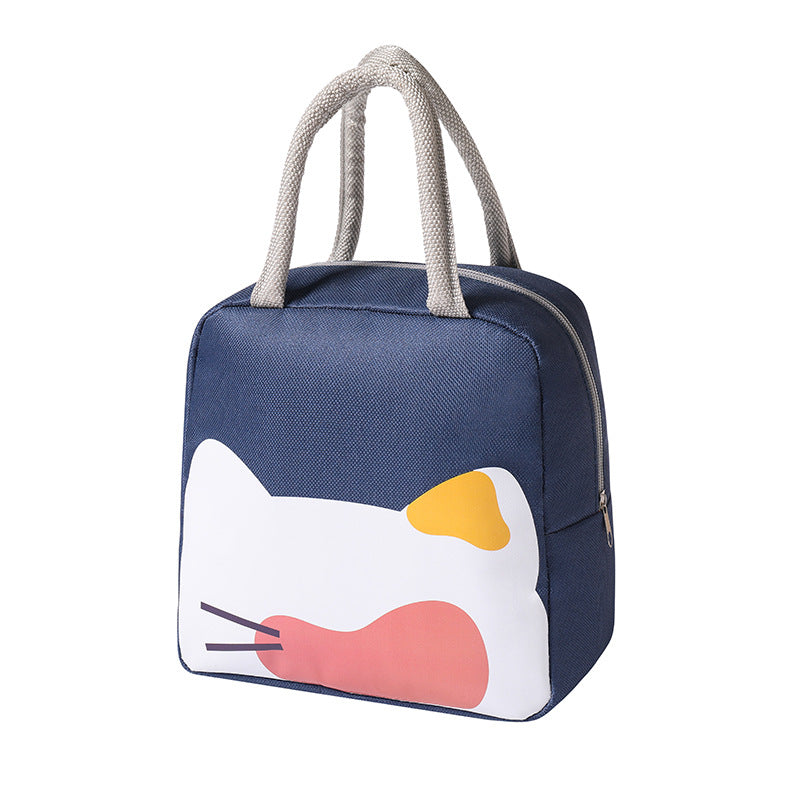 Cartoon Lunch Bag Portable Insulated Thermal Lunch Box for Children Picnic Supplies Cartoon Lunch Bag Portable Insulated Thermal Lunch Box for Children Picnic Supplies